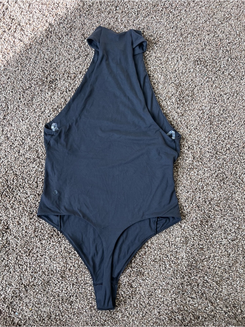 lululemon athletica Girls' Black One-Piece Swimsuit body